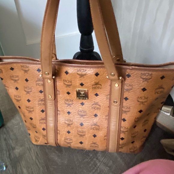 MCM Visetos Shopper Handbag - Picture 1 of 8